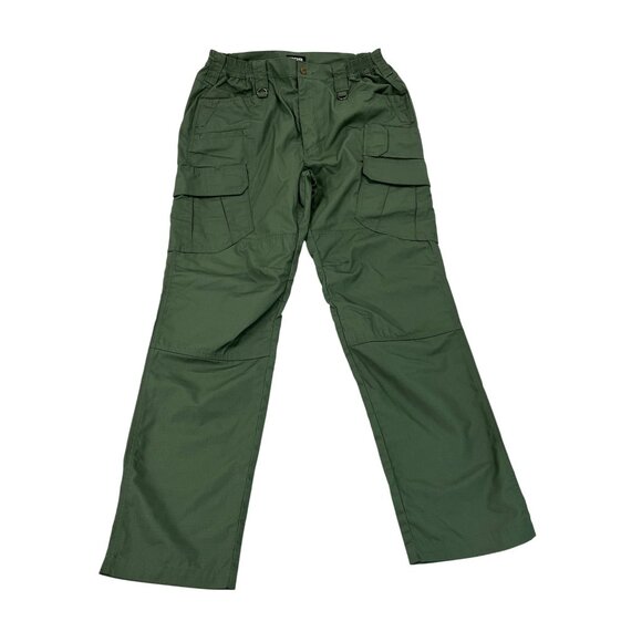 CQR Mens Cargo Pants Military Outdoor Workwear Army Green Size 34W/34L - Picture 1 of 9